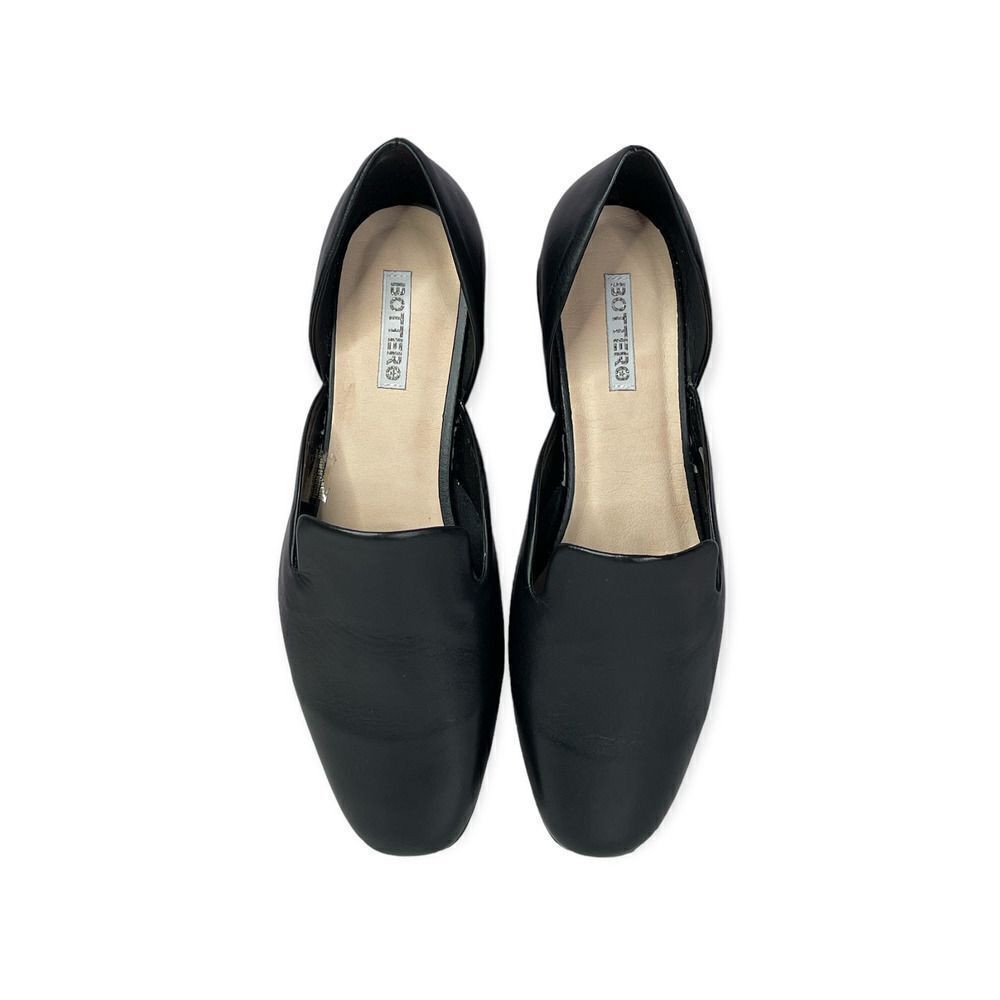 Bottero Botmariana Black Round Toe Flats Size 6